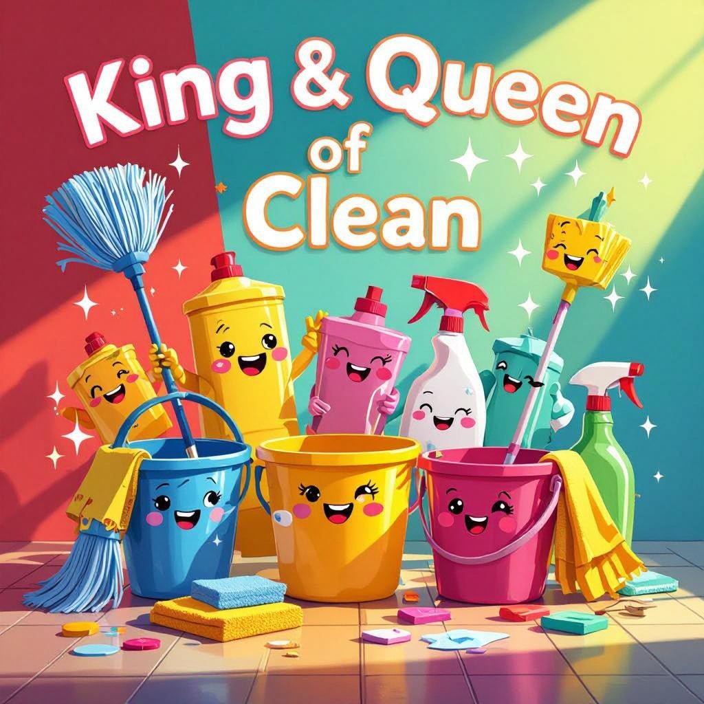 King & Queen of Clean Logo
